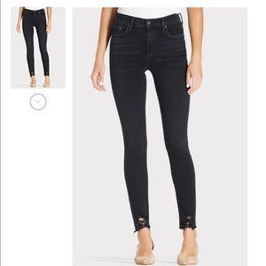 AGOLDE Sophie Ankle Black size 28